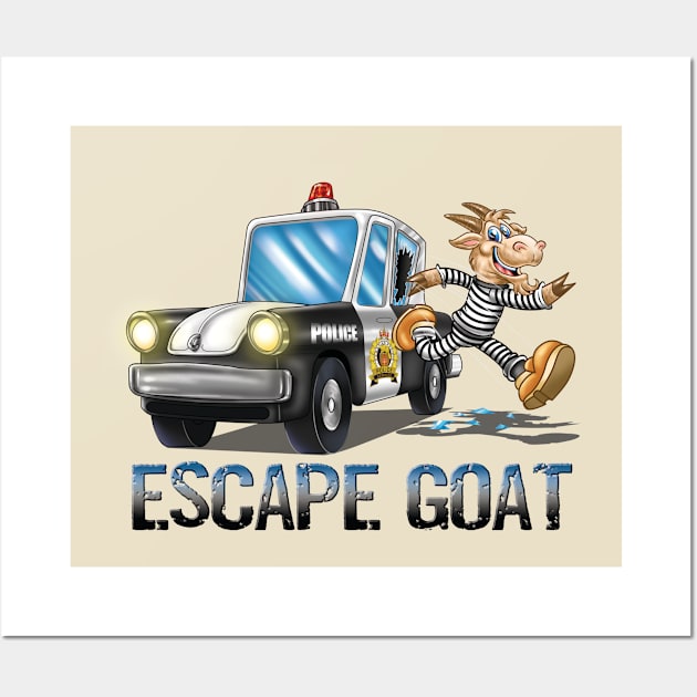 Escape Goat Wall Art by Pigeon585